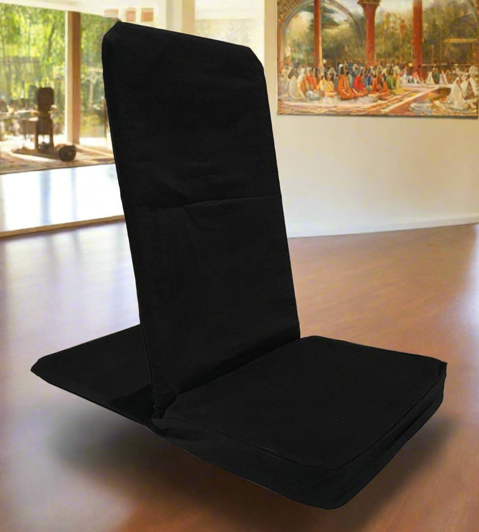 Folding Meditation floor  Chair with Back rest