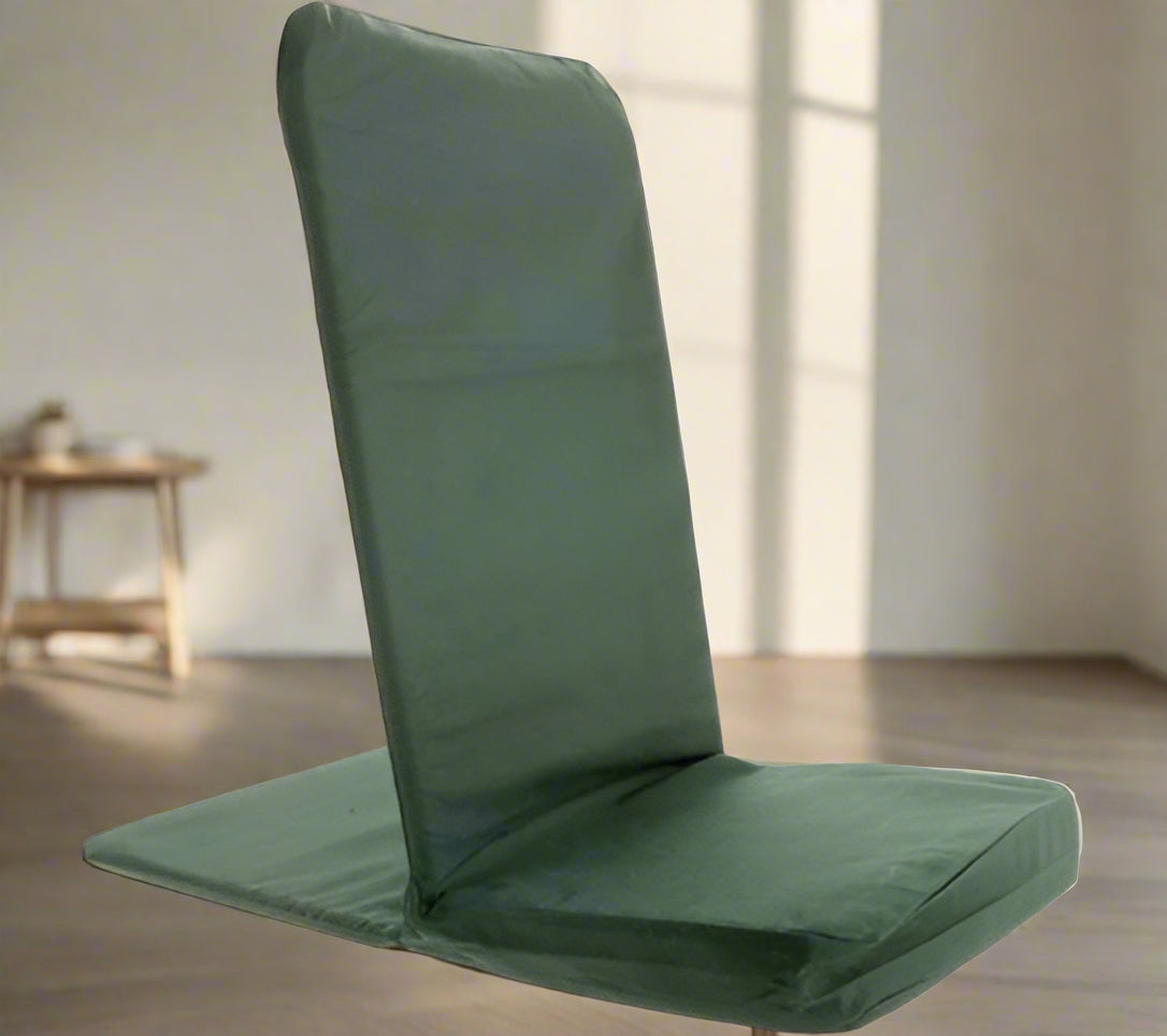 Folding Meditation floor  Chair with Back rest
